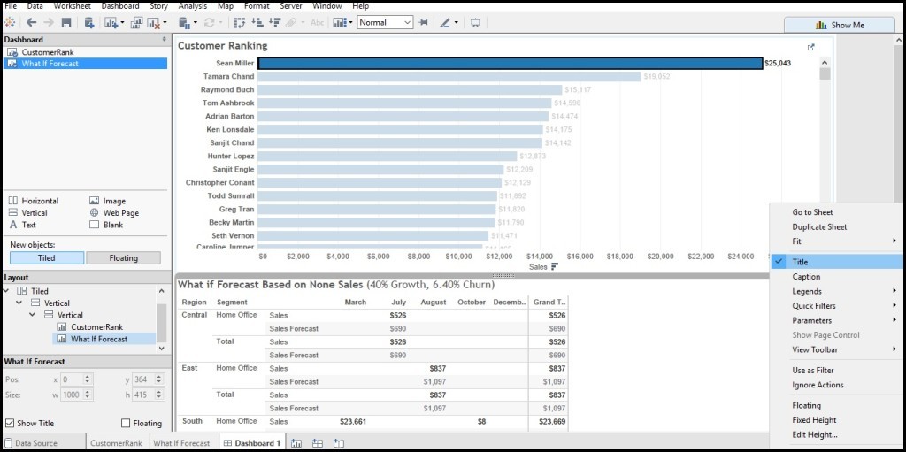 How to use Sheet as a Filter in Tableau - Analytics Tuts